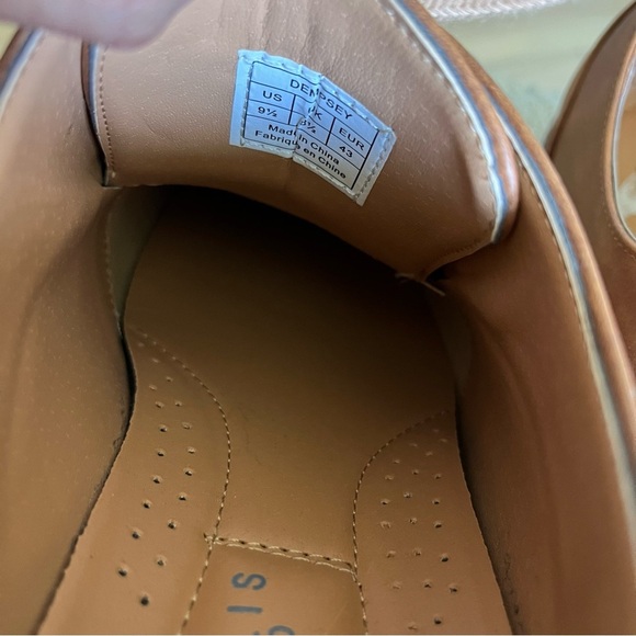 Perry Ellis Brown Leather Men's Shoes Size 9.5 US - Picture 6 of 7